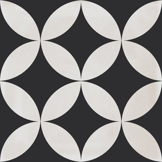 330X330 FRESCO FLOWER BLACK ASG (R10 V2)