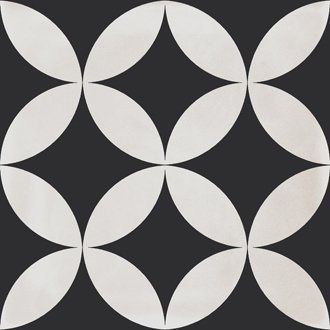 330X330 FRESCO FLOWER BLACK ASG (R10 V2)