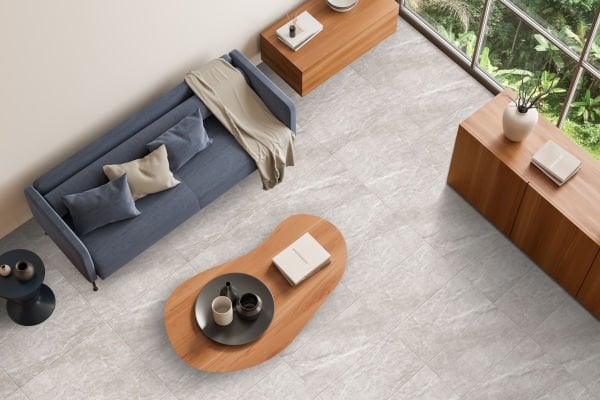 600X600 SALOME GRI TAM PARLAK REKTIFIYE