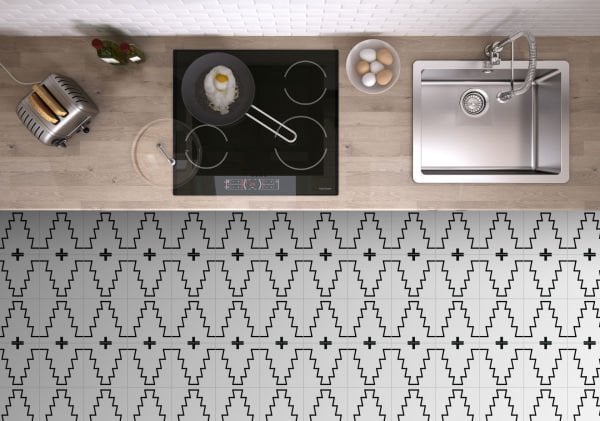 200X200 CALLI SIYAH-BEYAZ K:10