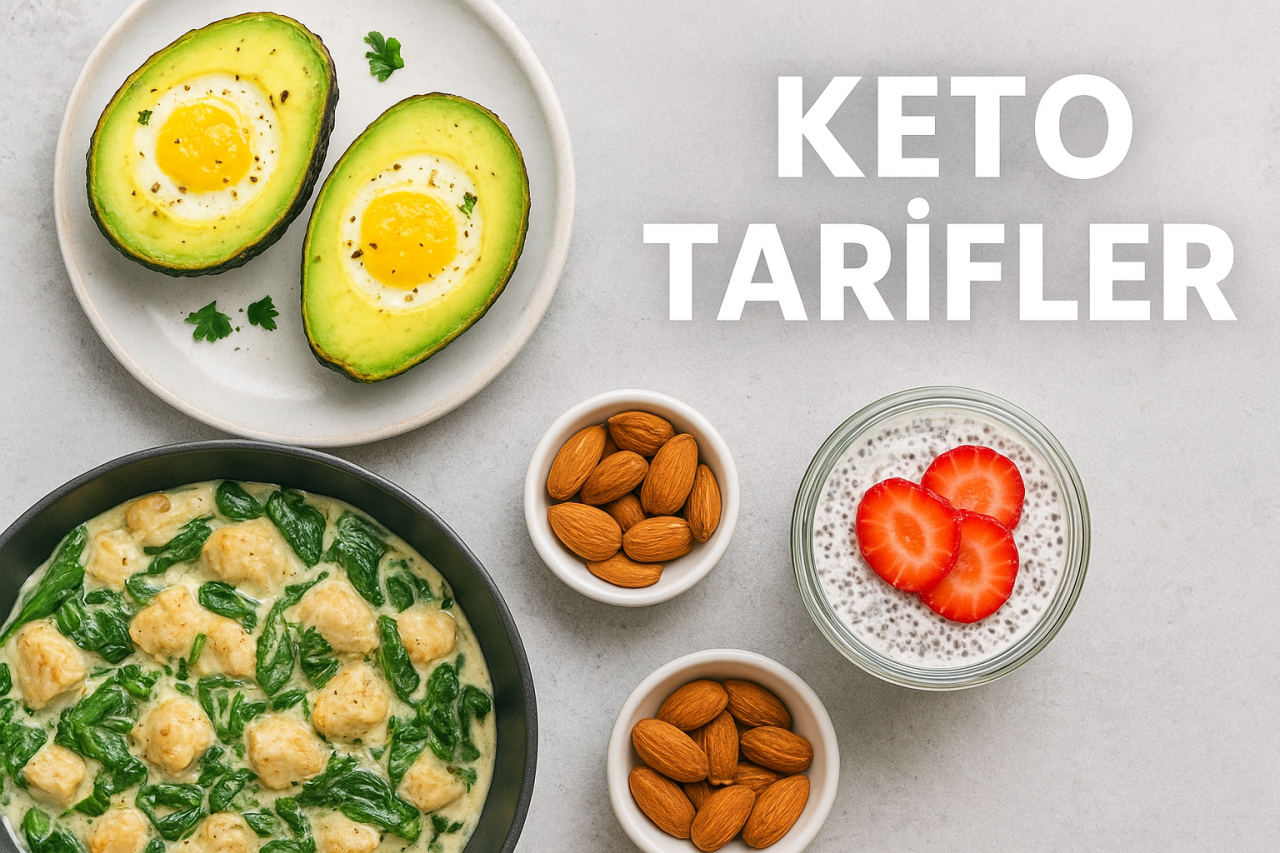 Keto Tarifler: Düşük Karbonhidratla Lezzetli ve Tok Kalın