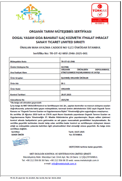 Organik Premium Bebek Ek Gıda Seti +6 Ay