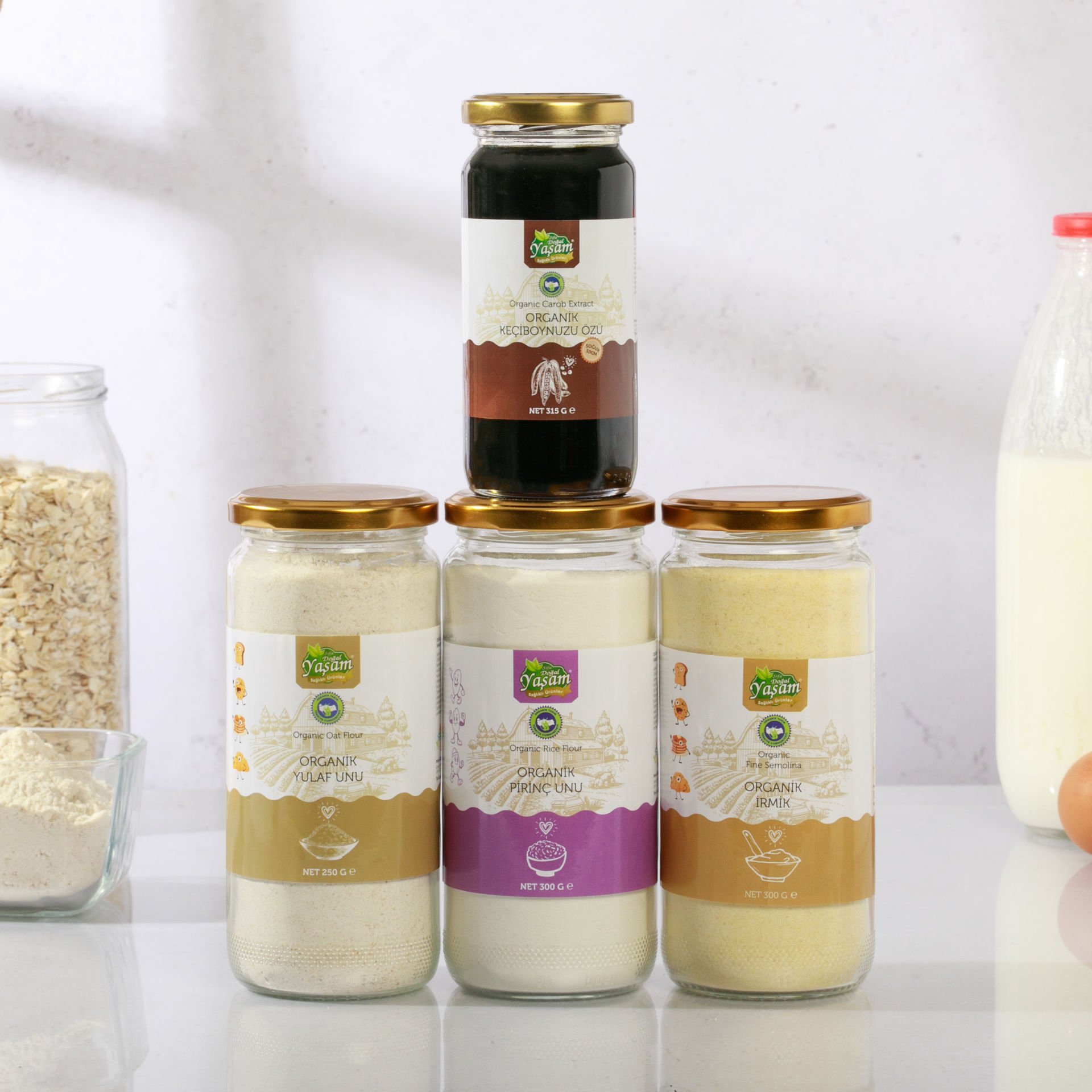 Organik 3 Tahıllı Gece Bebek Maması Seti