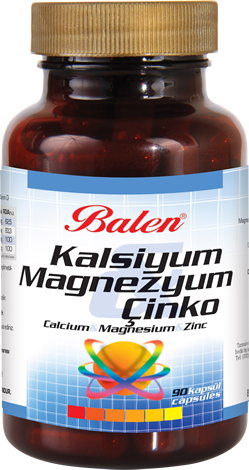 Balen Kalsiyum&Magnezyum&Çinko Kapsül