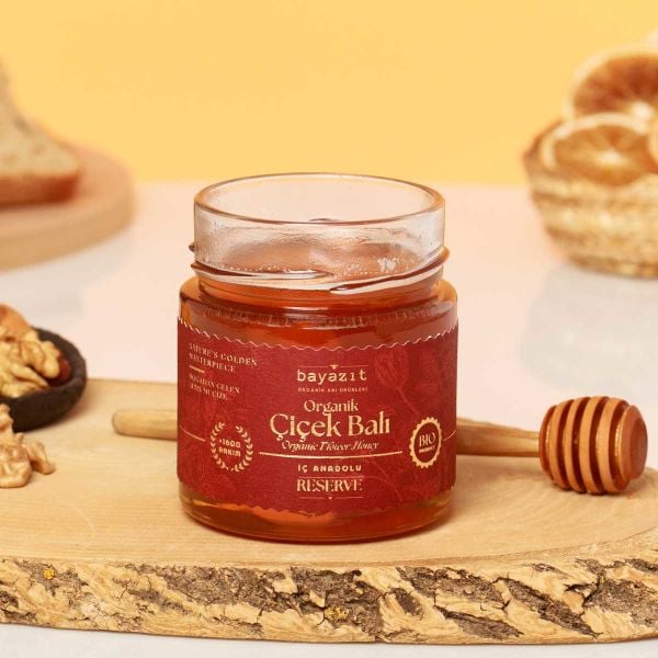 Organik Çiçek Balı İç Anadolu 300 gr