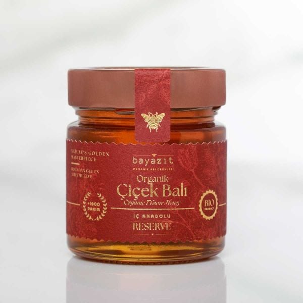 Organik Çiçek Balı İç Anadolu 300 gr