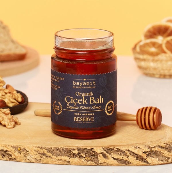 Organik Çiçek Balı Doğu Anadolu 450 gr