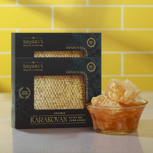 Organik Karakovan Petek Bal 500 Gr 2'li Set