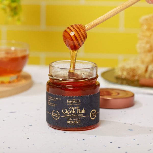 Organik Çiçek Balı Doğu Anadolu 300 gr