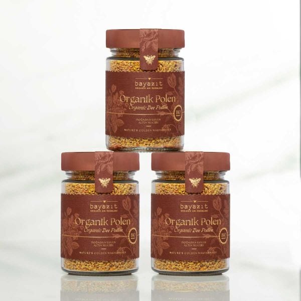 Organik Polen 200 gr 3'lü Set