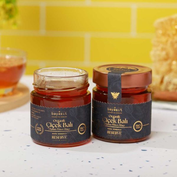 Organik Çiçek Balı Doğu Anadolu 300 gr 2'li Set