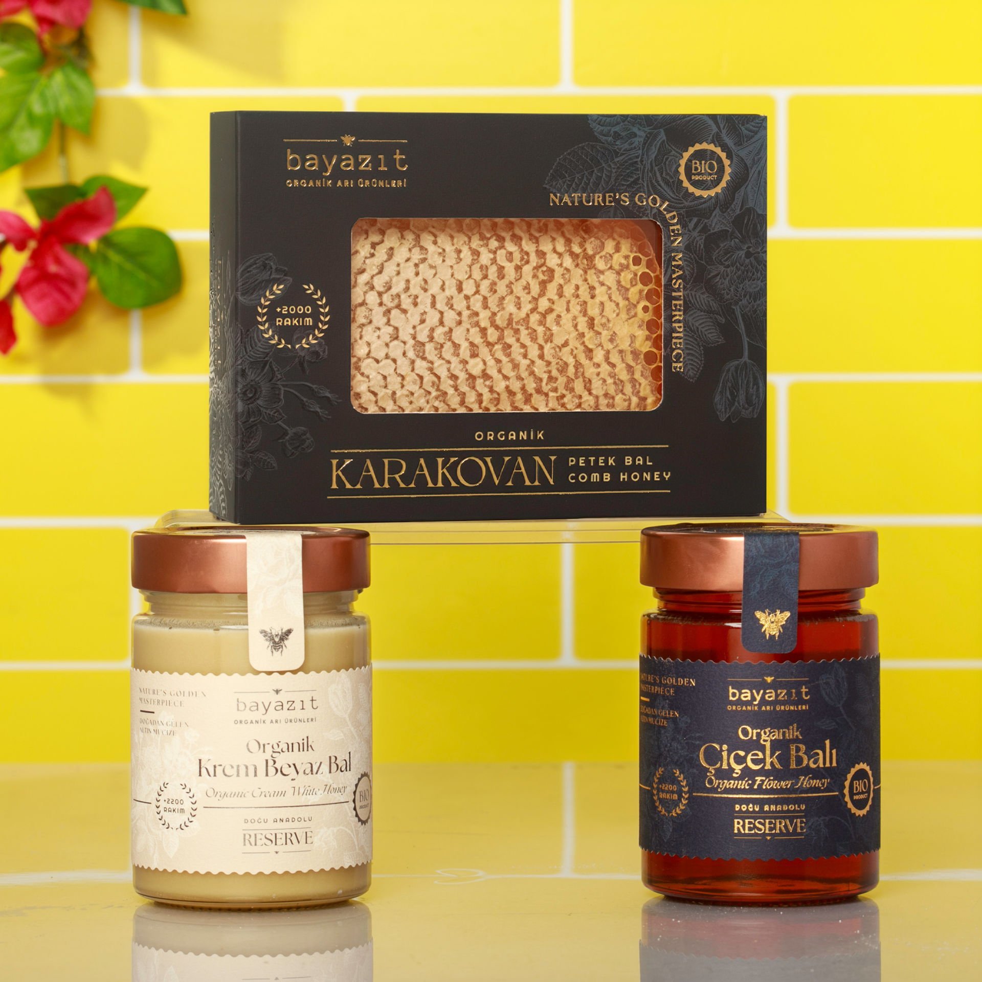 Avantajlı Organik Bal Seti - Doğu’nun Altın Üçlüsü