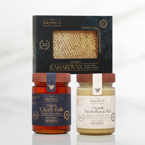 Avantajlı Organik Bal Seti - Doğu’nun Altın Üçlüsü