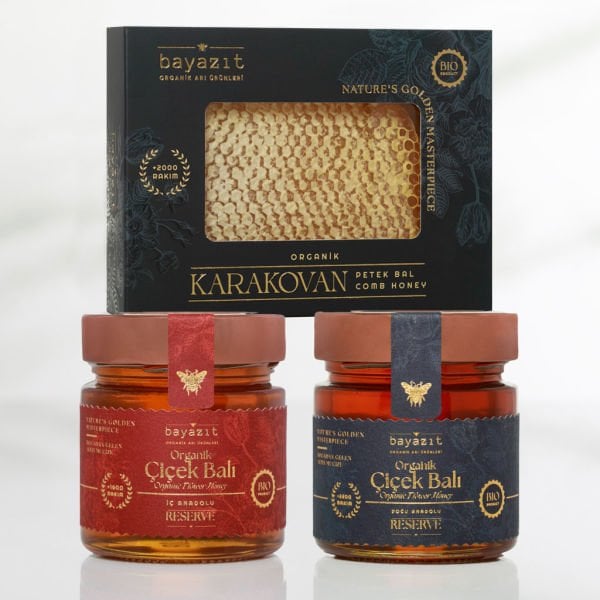 Avantajlı Organik Bal Seti - Anadolu’nun Üç Hazinesi