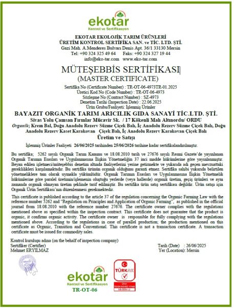 Avantajlı Organik Bal Seti - Doğanın Kalbinden