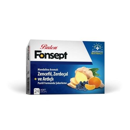 Balen Beedrops Zenceefil+Zerdeçal+Ardıç Mandalina Aromalı Drops
