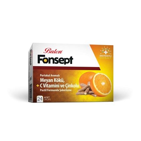 Balen Beedrops Meyan Kökü+C vitamini+Çinko Portakal Aromalı Drops