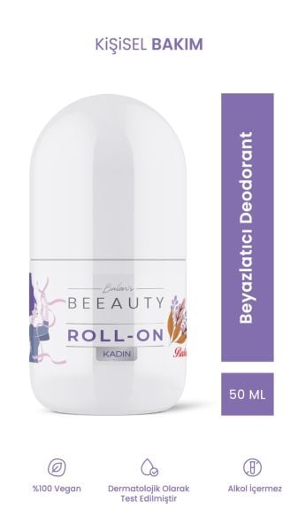 Balen's Beeauty Kadın Beyazlatıcı Deodorant Roll-on 50 Ml