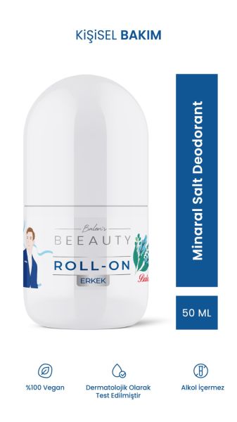 Balen's Beeauty Erkek Mineral Salt Deodorant Roll-on * 50 Ml