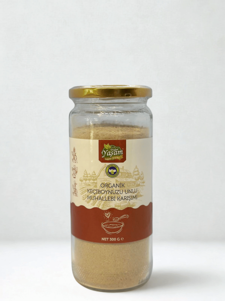 Doğal Yaşam Organik-Organik Keçiboynuzu Unlu Muhallebi Karışımı  300 gr