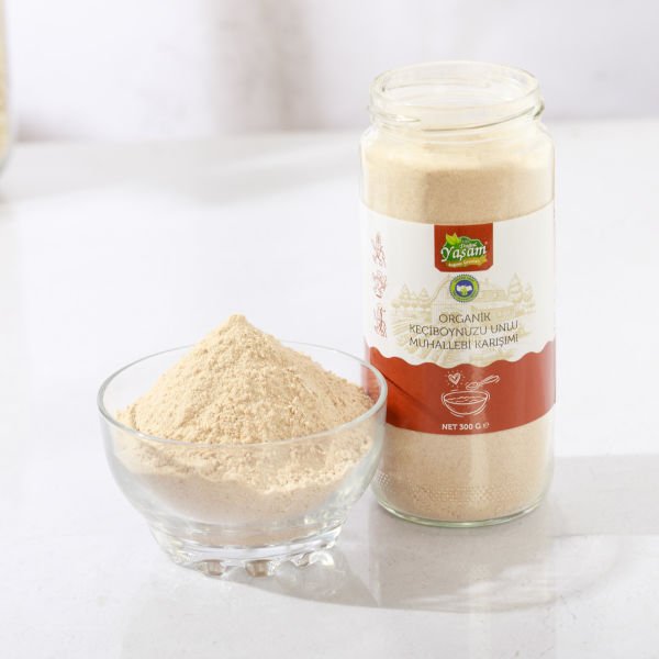Organik Keçiboynuzu Unlu Muhallebi Karışımı