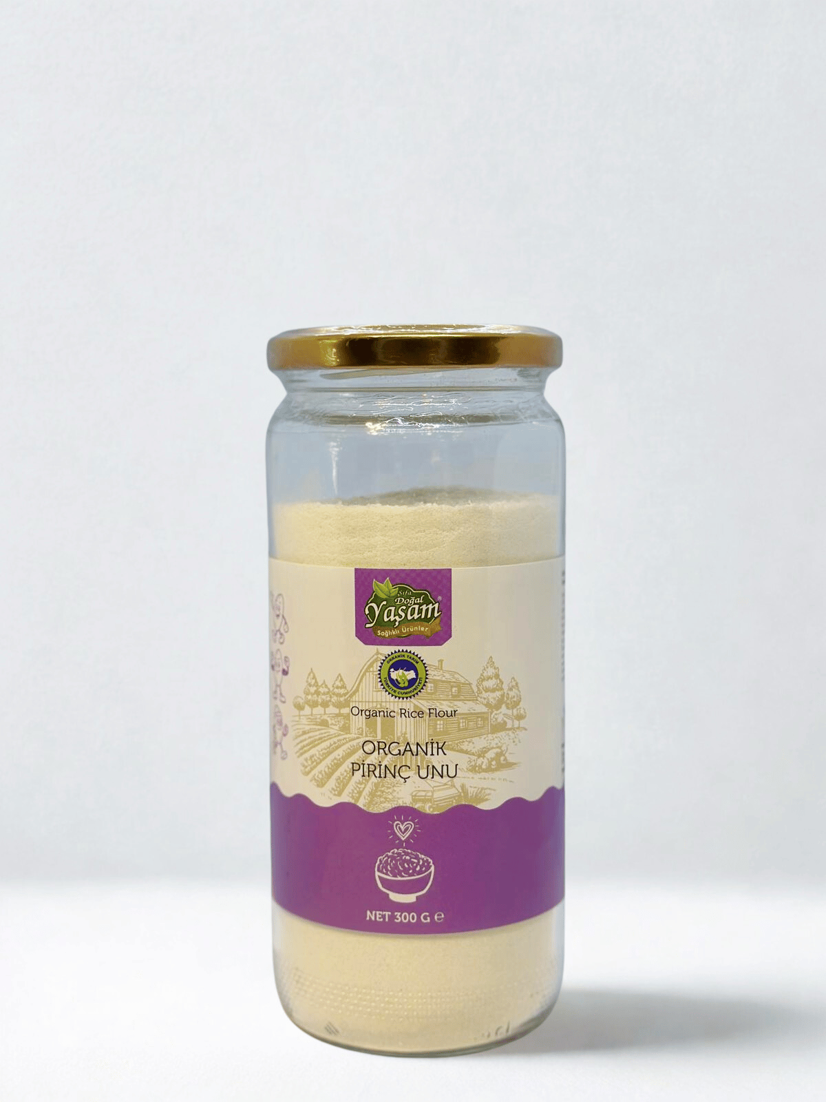 Doğal Yaşam Organik- Organik Pirinç Unu  300 Gr