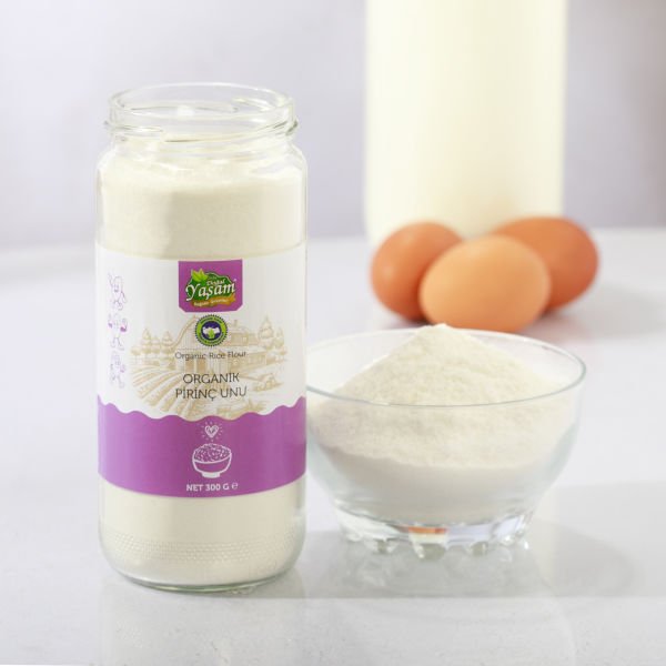Organik Pirinç Unu 300 Gr