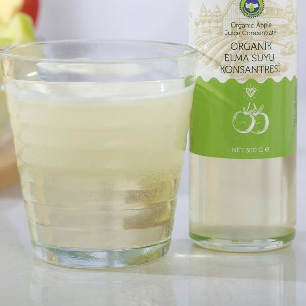 Organik Elma Suyu Konsantresi (Tatlandırıcı)