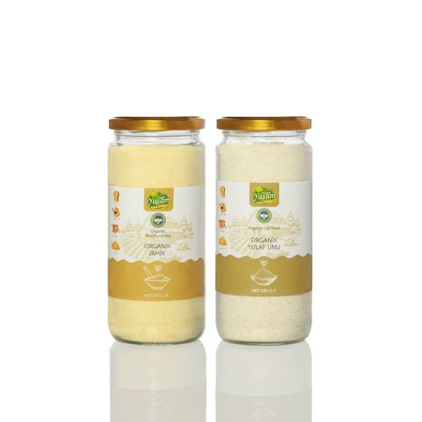 Organik +6 Ay Bebek Tahıl Besini 2’li Set