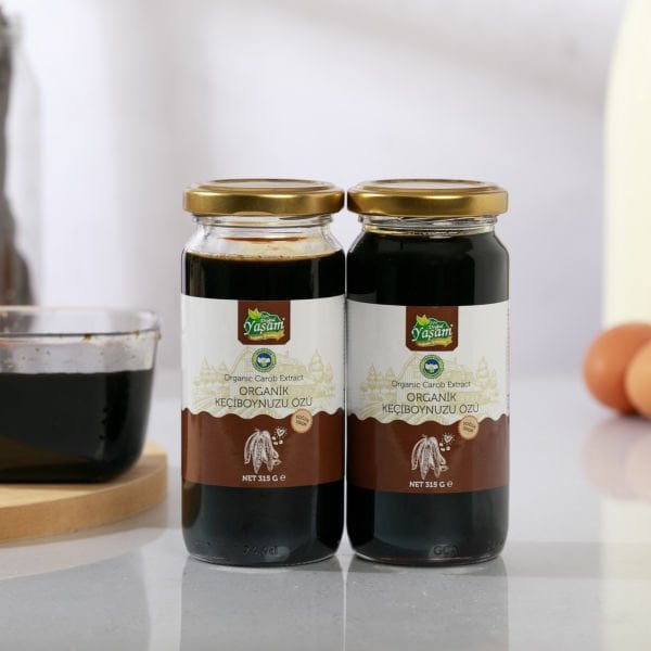 Organik Keçiboynuzu Özü 315 Gr 2'li Set