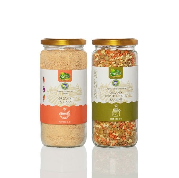 Organik +6 Ay Bebek Çorbalık 2’li Set