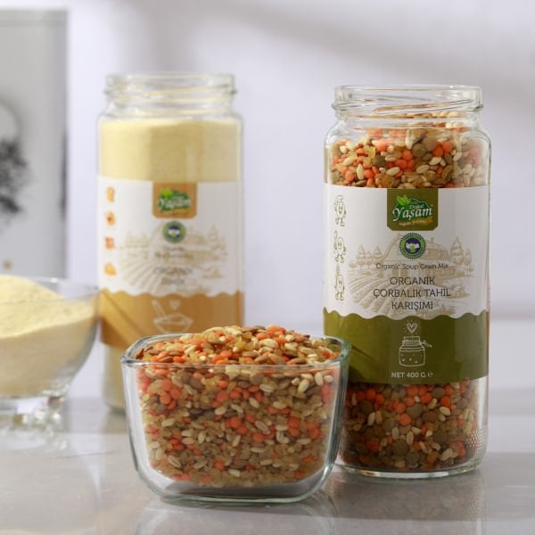 Organik +6 Ay Bebek Çorbalık 2’li Set