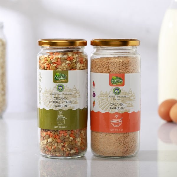 Organik +6 Ay Bebek Çorbalık 2’li Set