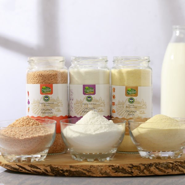 Organik +6 Ay Bebek Tahıl & Tarhana Üçlüsü