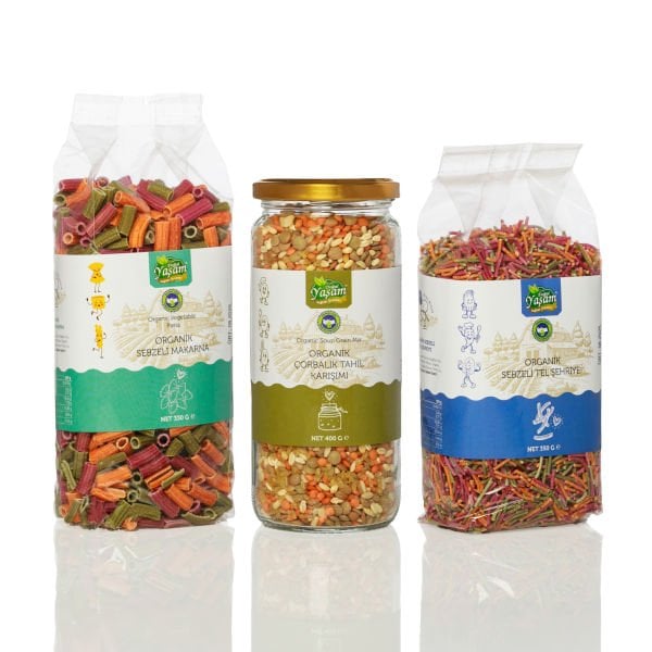 Organik +6 Ay Bebek Beslenme Üçlüsü