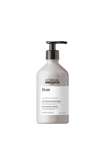 Loreal professionnel Serie Expert Silver Gri ve Beyaz Saçlar İçin Parlaklık Veren Şampuan 500ml