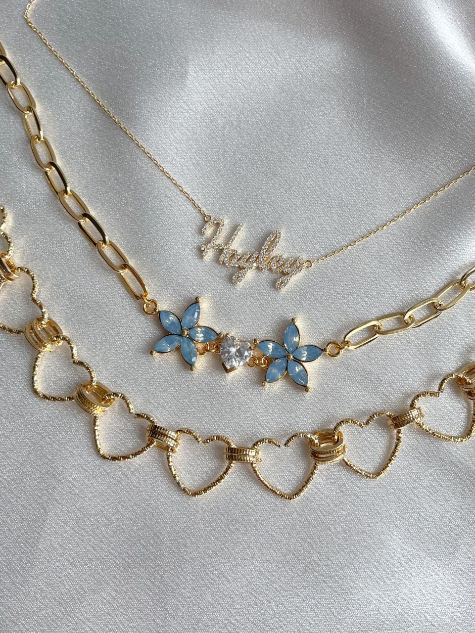 Flower Love Choker Necklace