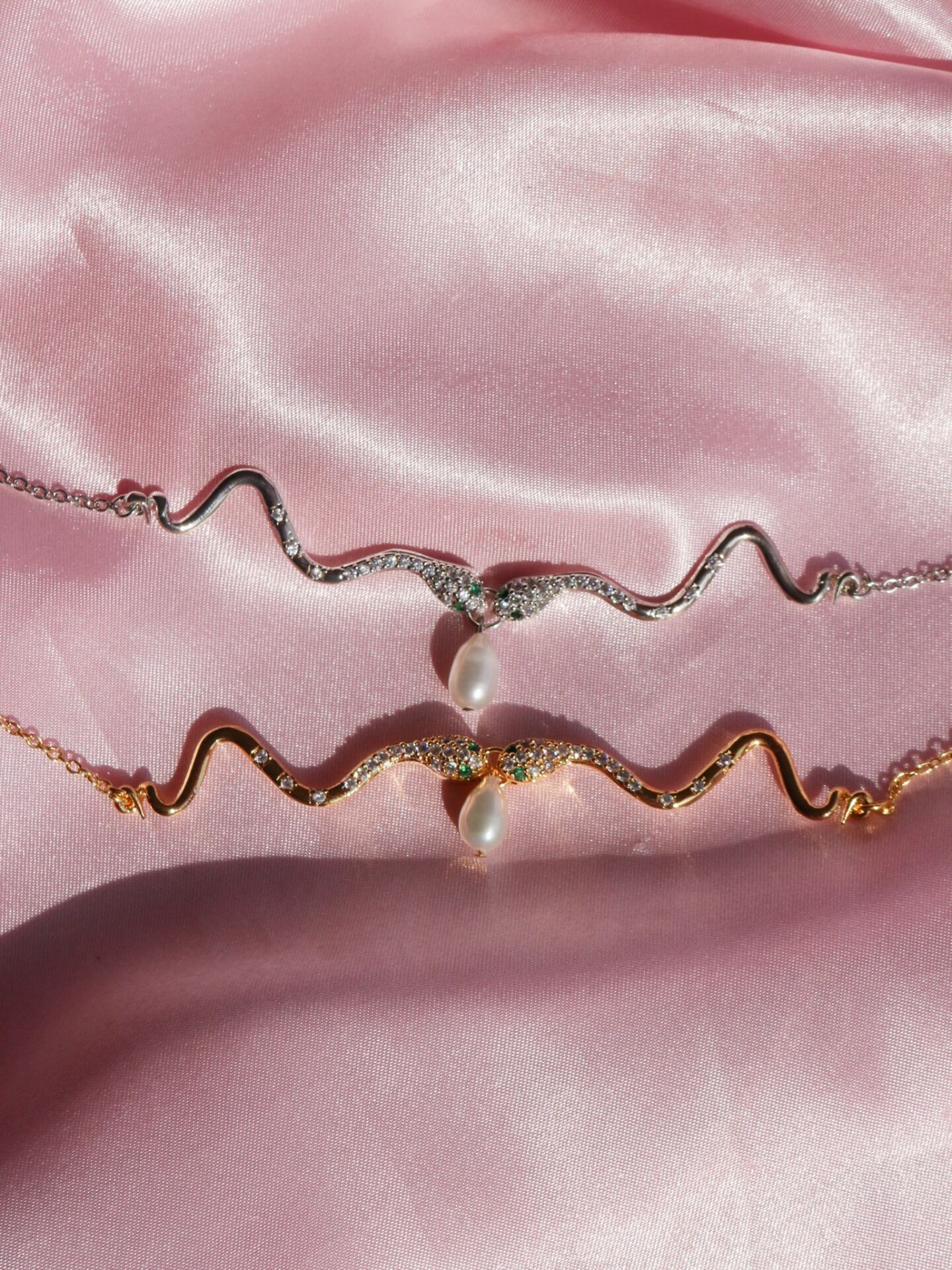 Pearl Snake Choker