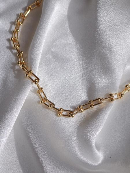 Tiffany and Co. Yellow Gold Link Necklace For Sale at 1stDibs | tiffany  link necklace gold, tiffany and co link necklace, tiffany gold link necklace