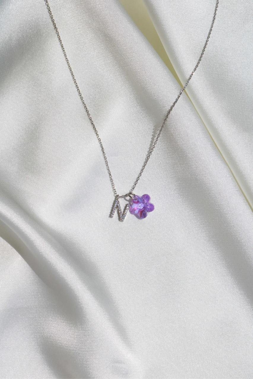 Swarovski on sale necklace letter