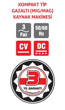 Lincoln 255-C Powertec Gazaltı(MİG/MAG) Kaynak Makinesi