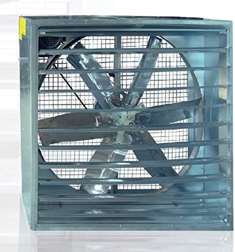 Dündar KF 100 (100X100CM) Otomatik Panjurlu Kutu Fanı  (FABRİKA Fanı, KÜMES Fanı VB.)