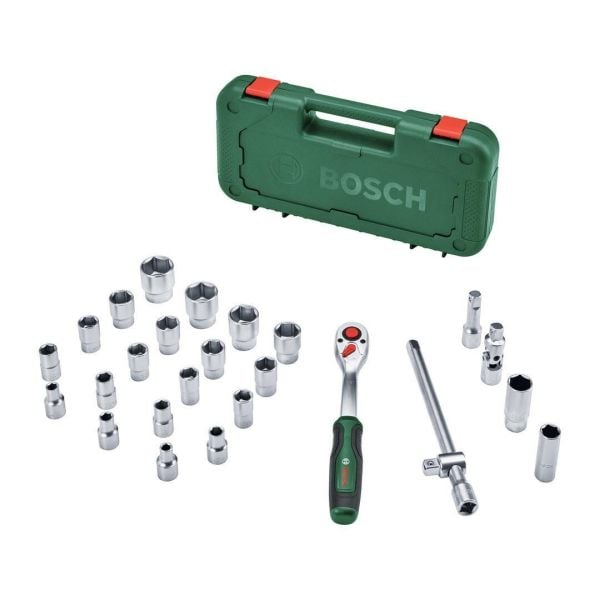 Bosch 1/2 25 Parça Cırcırlı Somun Sıkma Seti 1600A02Z9F