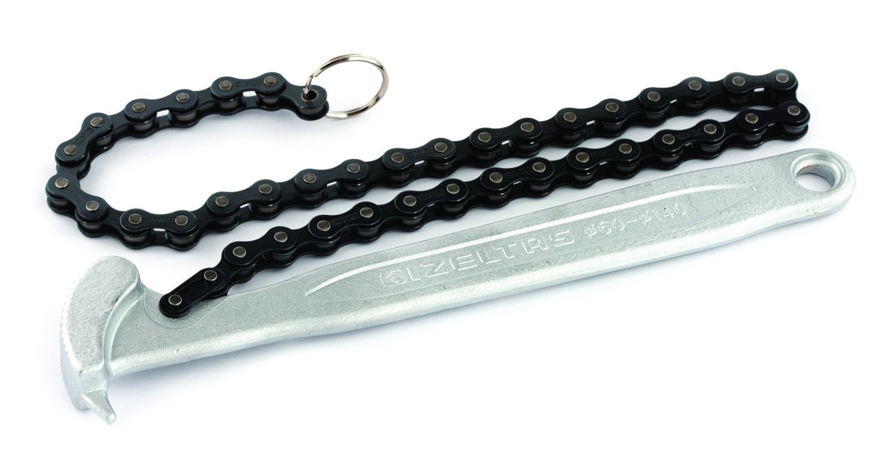 İzeltaş 0637450140 60x140 mm Zincirli Filtre Sökeceği