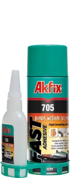 Akfix 705 Hızlı Yapışıtırıcı 200 ML+50 GR