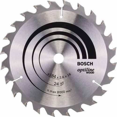 Bosch 184x16 mm 24 Diş Ahşap Daire Testere (2608640817)