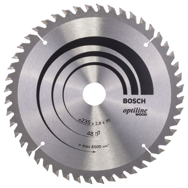 Bosch 235x30 mm 48 Diş Ahşap Daire Testere (2608640727)