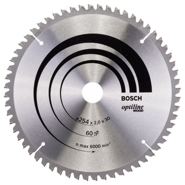 Bosch 254x30 mm 60 Diş Ahşap Daire Testere (2608640436)