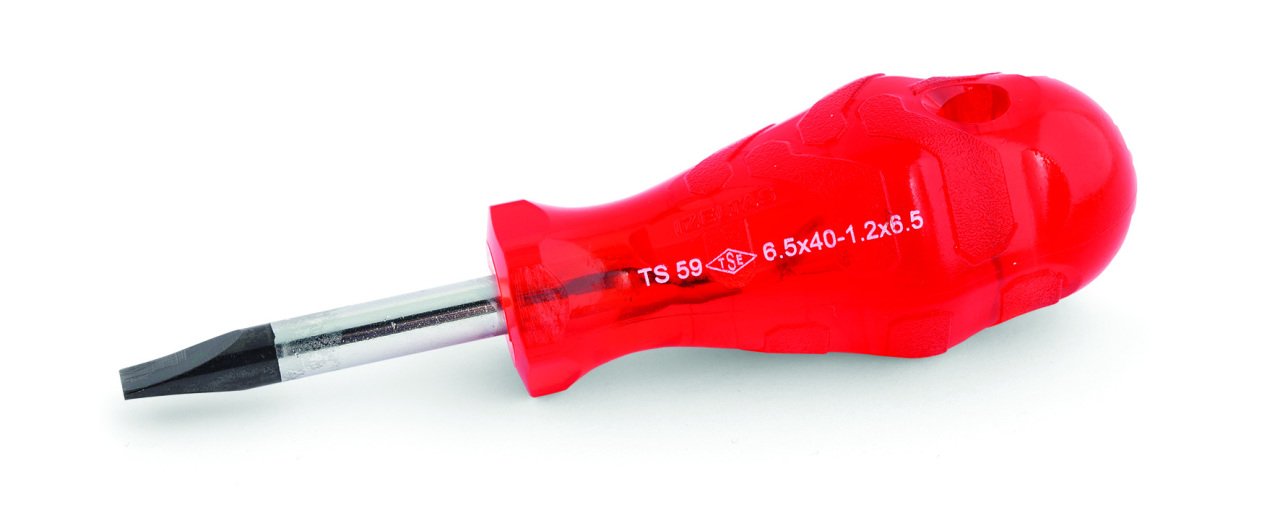 İzeltaş Kraft Düz Topaç Tornavida 6.5x40 mm  4110176540