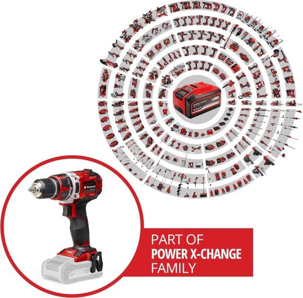 Einhell TP-CD 18/50 Li BL18 Volt Kömürsüz Akülü Vidalama Matkap Solo